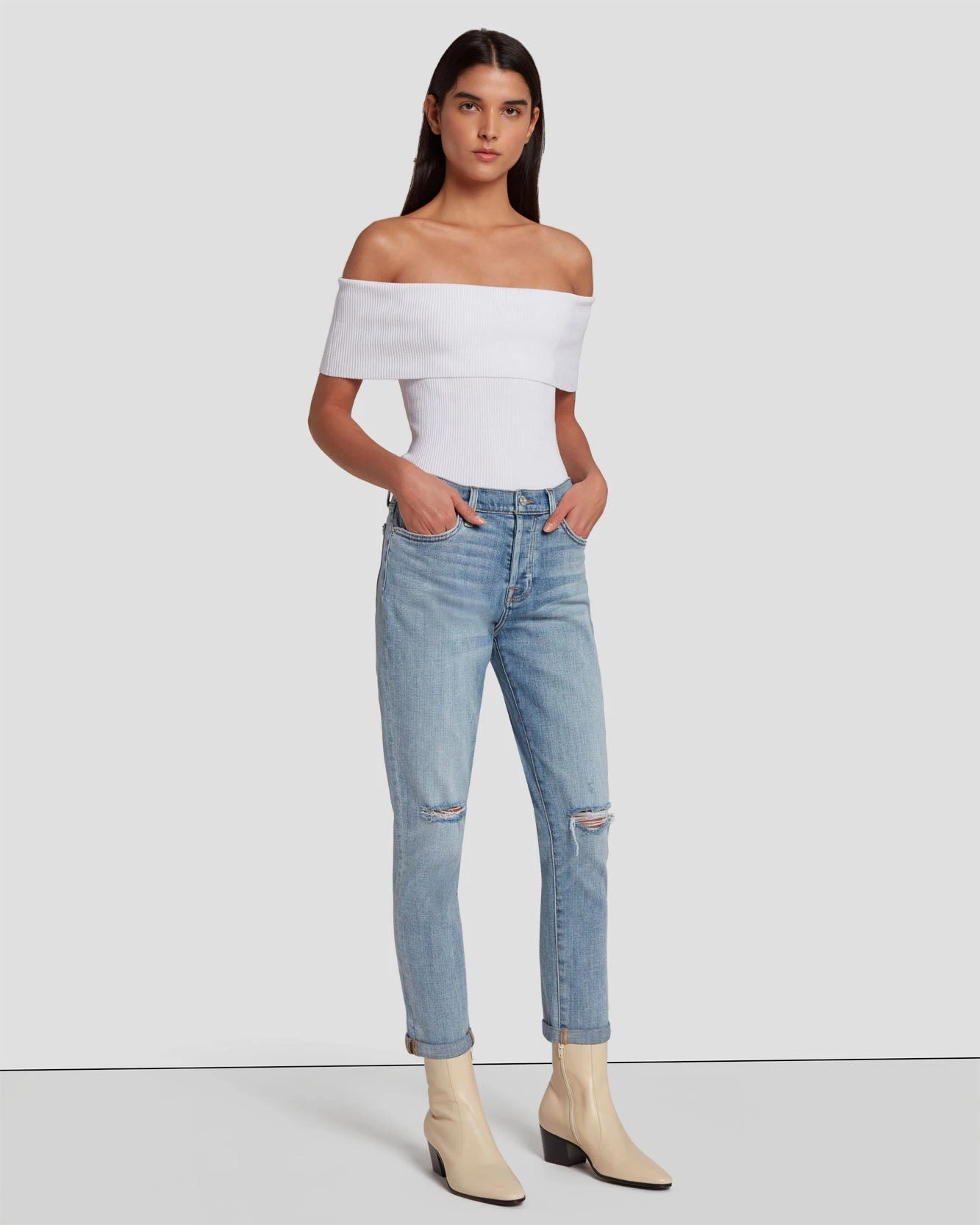 7 For All Mankind Broken Twill Josefina In De Ville 8 7 For All Mankind Broken Twill Josefina In De Ville - Image 6