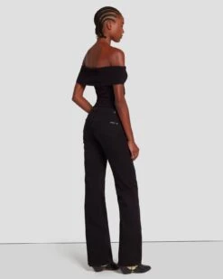 7 For All Mankind B(air) Original Bootcut In Rinsed Black -7 For All Mankind 7U315C43 RB4 4