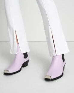 7 For All Mankind Slim Illusion Kimmie Straight In White -7 For All Mankind 7U343399 SMW 3