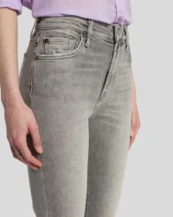 7 For All Mankind Luxe Vintage High Waist Slim Kick In Imprint -7 For All Mankind 7U352711 IM2 3