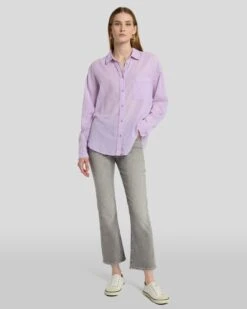 7 For All Mankind Luxe Vintage High Waist Slim Kick In Imprint -7 For All Mankind 7U352711 IM2 6