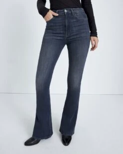 7 For All Mankind No Filter Ultra High Rise Skinny Bootcut In Edelweiss -7 For All Mankind 7U413850 NFE 2