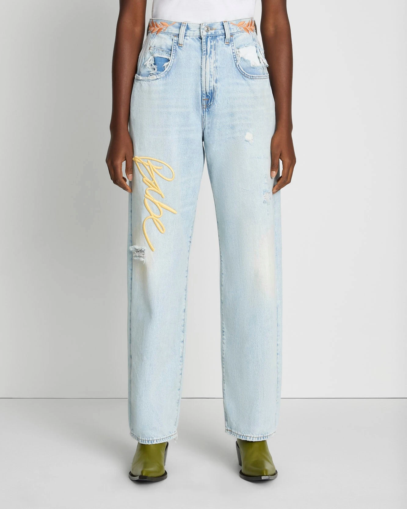 7 For All Mankind The Jennifer 90's Baggy Jean In Blue Babe 4 7 For All Mankind The Jennifer 90's Baggy Jean In Blue Babe - Image 2