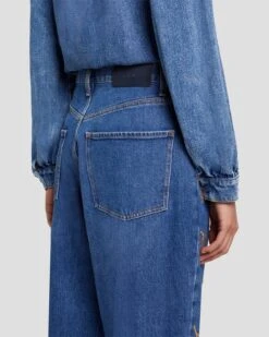 7 For All Mankind The Jennifer 90s Baggy Jean In Explorer 12 7 For All Mankind The Jennifer 90s Baggy Jean In Explorer -7 For All Mankind 7U422C10 EP1 5