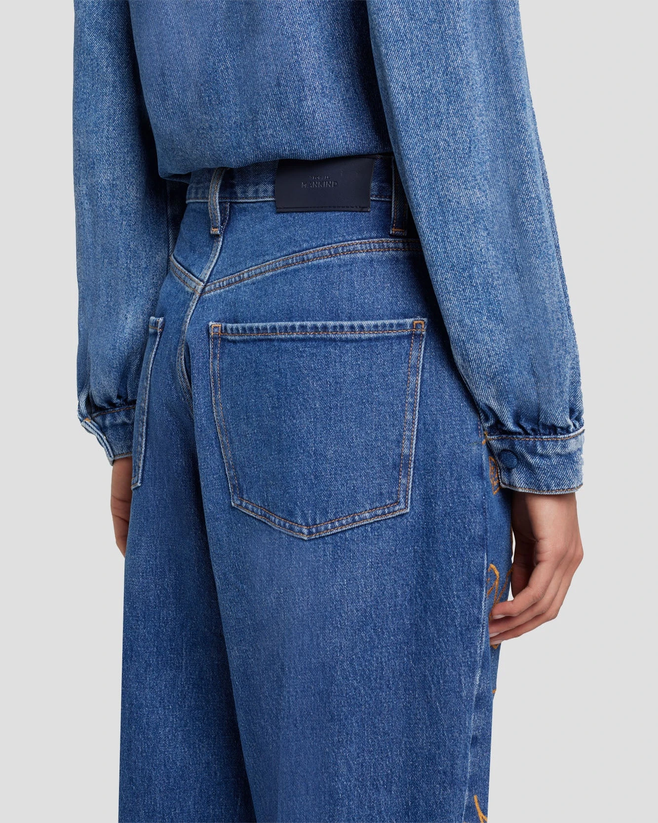 7 For All Mankind The Jennifer 90s Baggy Jean In Explorer 7 7 For All Mankind The Jennifer 90s Baggy Jean In Explorer - Image 5