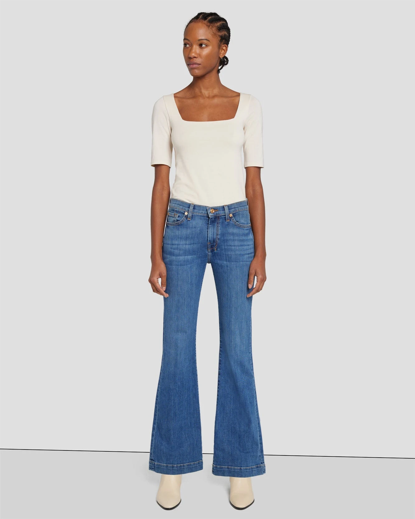 7 For All Mankind Tailorless Dojo In Meisa 3 7 For All Mankind Tailorless Dojo In Meisa