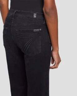 7 For All Mankind Tailorless Dojo In Black Rose -7 For All Mankind 7U452216 BRS 5