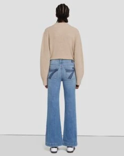 7 For All Mankind Tailorless Dojo In Tribeca Light -7 For All Mankind 7U45244A TLG 4