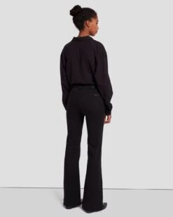 7 For All Mankind Tailorless Slim Illusion Dojo In Black -7 For All Mankind 7U452526 BLK 4