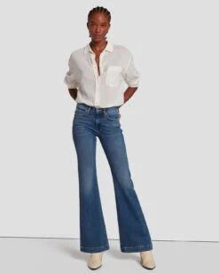 7 For All Mankind Tailorless Dojo In New York Dark 13 7 For All Mankind Tailorless Dojo In New York Dark -7 For All Mankind 7U452767 NYD 5