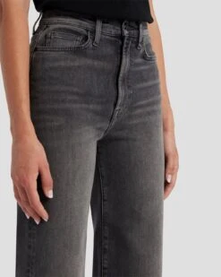 7 For All Mankind Luxe Vintage Ultra High Rise Cropped Jo In Courage -7 For All Mankind 7U498C32 CO6 3