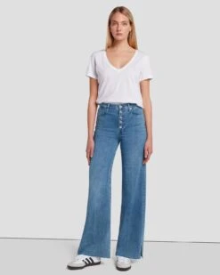 7 For All Mankind Left Hand Ultra High Rise Jo In Vive