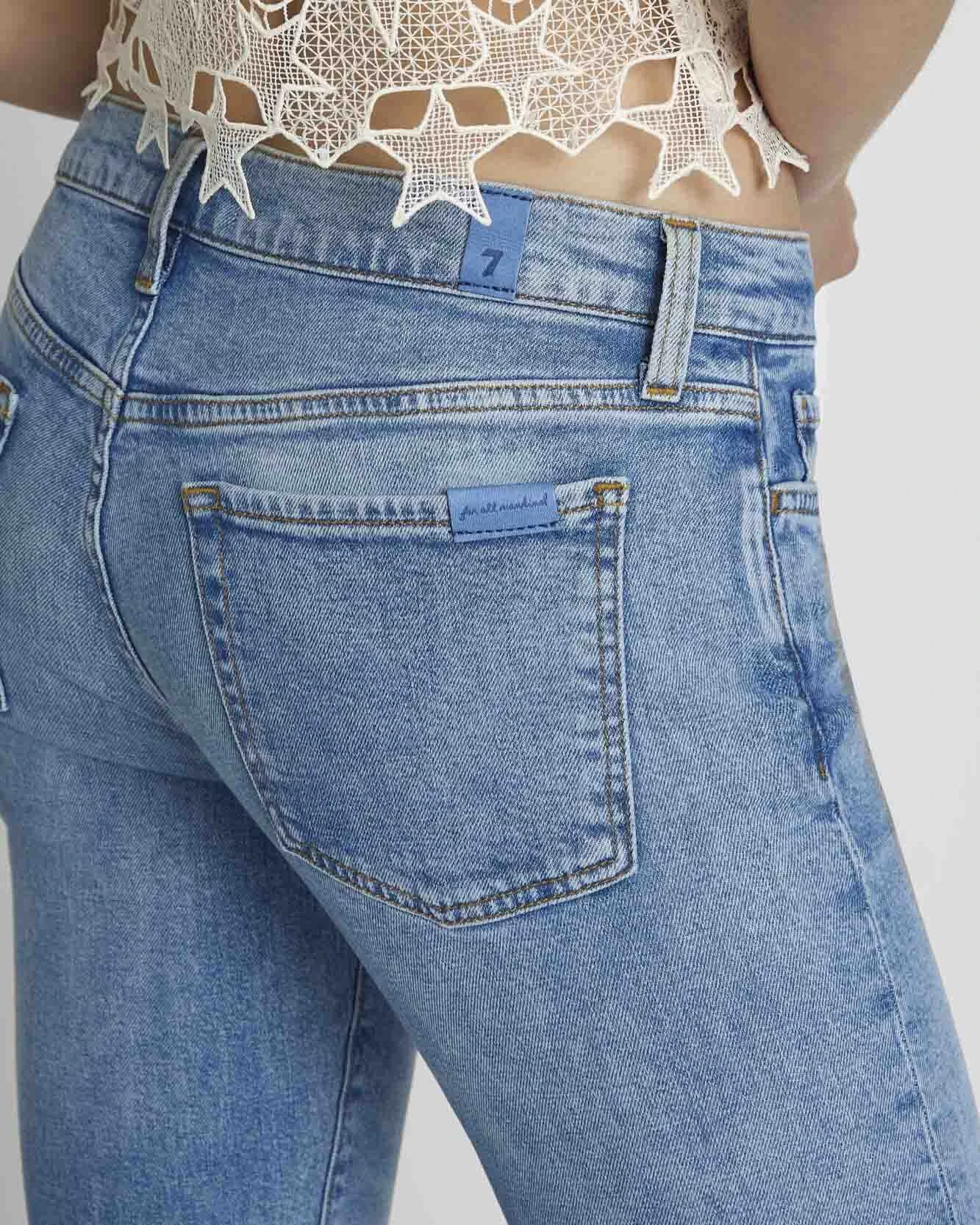 7 For All Mankind Low Rise Flare In Chamberlain 5 7 For All Mankind Low Rise Flare In Chamberlain - Image 3