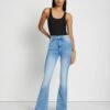 7 For All Mankind No Filter Ultra High Rise Skinny Flare In Merton -7 For All Mankind 7U525650 ME3 1