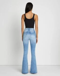 7 For All Mankind No Filter Ultra High Rise Skinny Flare In Merton -7 For All Mankind 7U525650 ME3 4