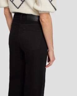 7 For All Mankind Modern Dojo In Black -7 For All Mankind 7U533189 BLK 6