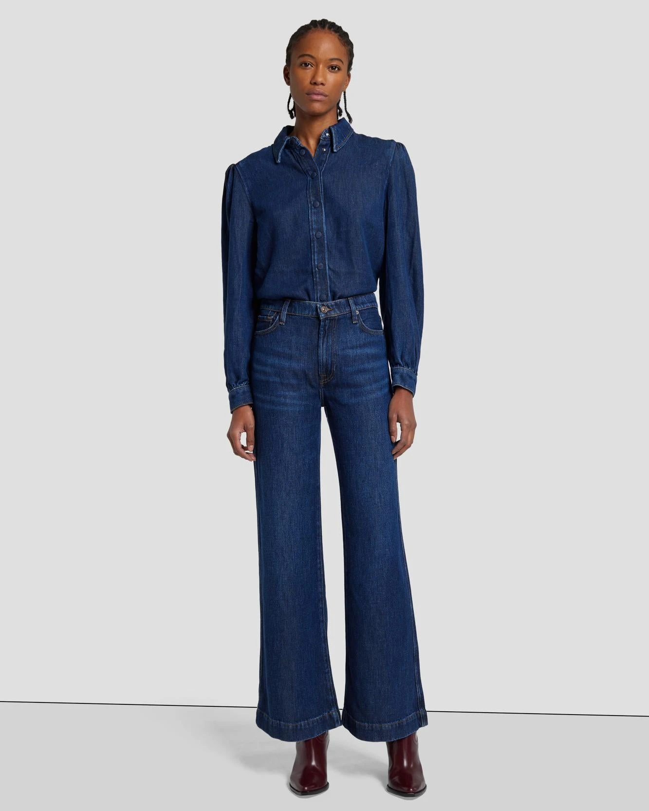 7 For All Mankind Tailorless Denim Lustre Modern Dojo In Poppy 3 7 For All Mankind Tailorless Denim Lustre Modern Dojo In Poppy