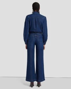 7 For All Mankind Tailorless Denim Lustre Modern Dojo In Poppy 11 7 For All Mankind Tailorless Denim Lustre Modern Dojo In Poppy -7 For All Mankind 7U536C86 PPY 4