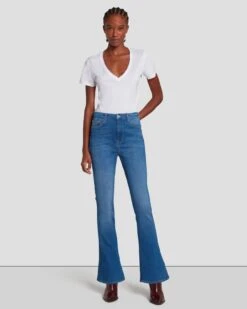 7 For All Mankind Tailorless No Filter UHR Skinny Bootcut In Mazete -7 For All Mankind 7U633650 MZT 6