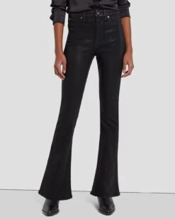 7 For All Mankind Tailorless Ultra High Rise Skinny Boot In Coated Black 11 7 For All Mankind Tailorless Ultra High Rise Skinny Boot In Coated Black -7 For All Mankind 7U633752 CBA 2
