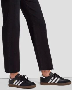 7 For All Mankind Cropped Alexa In Black Rose -7 For All Mankind 7U641216 BR4 3