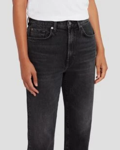 7 For All Mankind MANKIND Logan Stovepipe In Licorice -7 For All Mankind 7U644C31 LI1 3