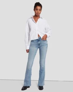 7 For All Mankind Tailorless Luxe Vintage Bootcut In Must