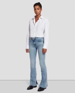 7 For All Mankind Tailorless Luxe Vintage Bootcut In Must -7 For All Mankind 7U645120 MT3 6