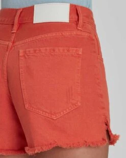 7 For All Mankind Easy Ruby Short In Tigerlily -7 For All Mankind 7U722795 TG1 03