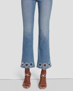 7 For All Mankind 7FAM X ADR High Waist Slim Kick In Vibe -7 For All Mankind 7U762120 VEB 4