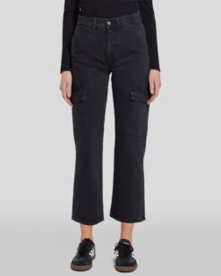 7 For All Mankind Logan Cropped Cargo Jean In Collide 10 7 For All Mankind Logan Cropped Cargo Jean In Collide -7 For All Mankind 7U765C31 IDE 3
