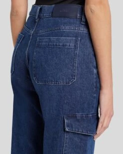7 For All Mankind Tess Cargo Jean In Undercover 10 7 For All Mankind Tess Cargo Jean In Undercover -7 For All Mankind 7U766C10 UCV 3