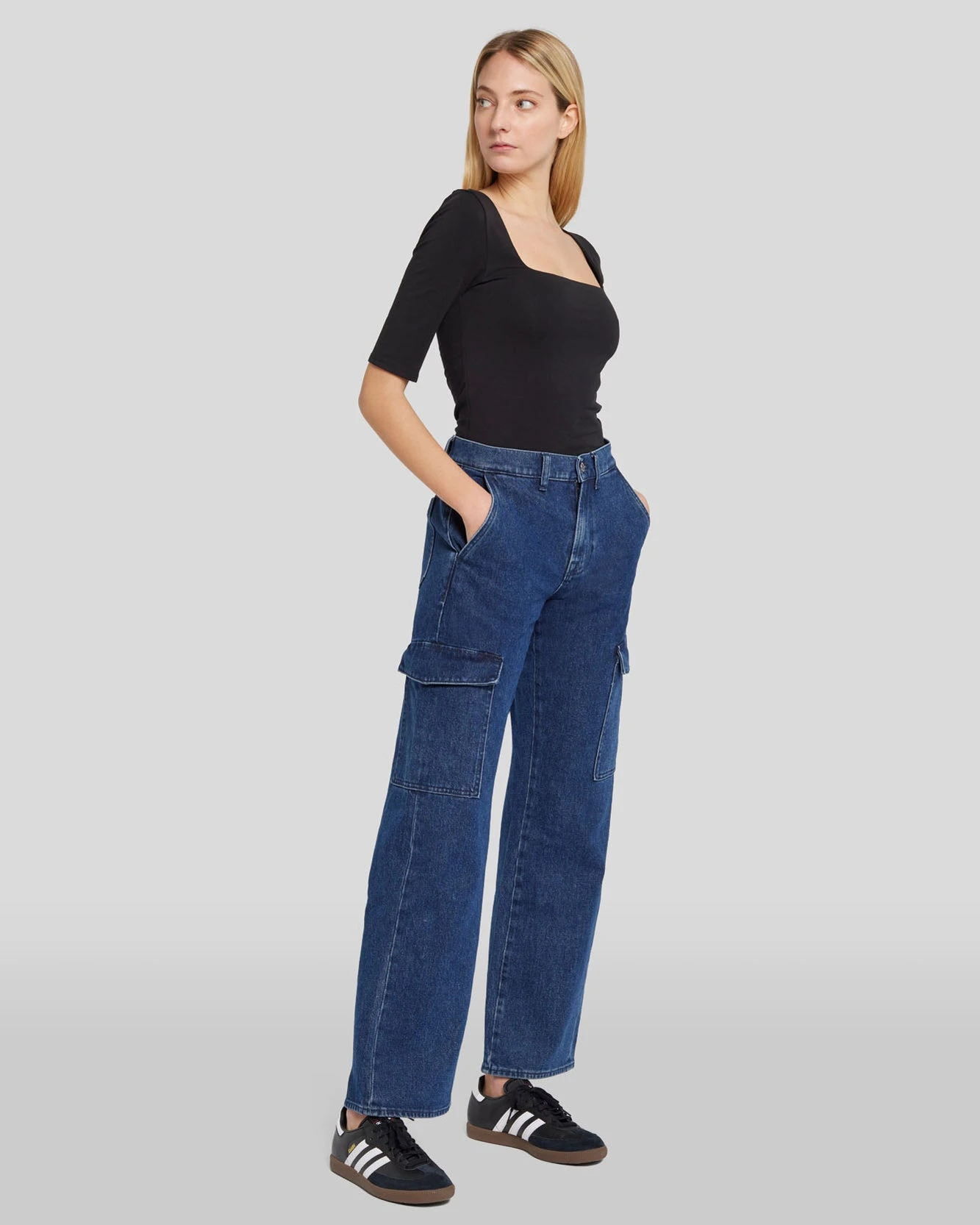 7 For All Mankind Tess Cargo Jean In Undercover 7 7 For All Mankind Tess Cargo Jean In Undercover - Image 5