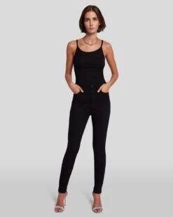 7 For All Mankind No Filter Ultra High Rise Skinny In Orchid -7 For All Mankind 7U84750 NFO 6