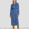 7 For All Mankind Denim Lustre Luxe Dress In Daylily -7 For All Mankind 7U864C86 DLY 1