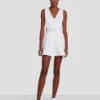 7 For All Mankind Pocket Dress In Brilliant White -7 For All Mankind 7U897672 BW4 1