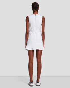 7 For All Mankind Pocket Dress In Brilliant White 11 7 For All Mankind Pocket Dress In Brilliant White -7 For All Mankind 7U897672 BW4 4