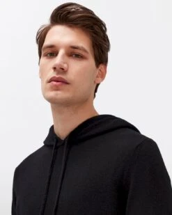 7 For All Mankind Cashmere Hoodie In Black 8 7 For All Mankind Cashmere Hoodie In Black -7 For All Mankind 7af2a3a01da2cb431425706b591db55f