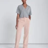 7 For All Mankind Corduroy Easy Trouser In Cameo Rose -7 For All Mankind 7u511d85 coe 1