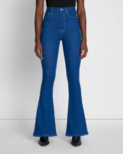 7 For All Mankind No Filter Ultra High Rise Skinny Flare In Aquamarine 7 7 For All Mankind No Filter Ultra High Rise Skinny Flare In Aquamarine -7 For All Mankind 82dc40b78fc7425c453229ce55086e28