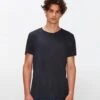 7 For All Mankind Featherweight Cotton Tee In Black 1 7 For All Mankind Featherweight Cotton Tee In Black -7 For All Mankind 83a0785df54f73b165982b46fae184c0