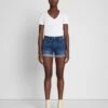 7 For All Mankind Broken Twill Mid Roll Short In Vanity -7 For All Mankind 86296ec45ec91d6932ec727a39039b66