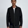 7 For All Mankind Barracuda Jacket In Black