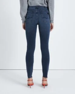 7 For All Mankind Slim Illusion High Waist Ankle Skinny In Alleyway -7 For All Mankind 9840fefbf78b8ce2819e56bd73017394
