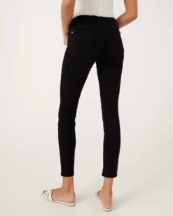 7 For All Mankind B(air) Denim Ankle Skinny In Black -7 For All Mankind 99ae55f3ea59ee8c3fb80427703f8fe8