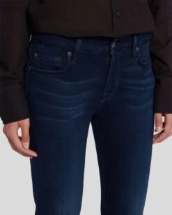 7 For All Mankind Slim Illusion Ankle Skinny In Twilight Blue -7 For All Mankind AU8121467A SXTB 3