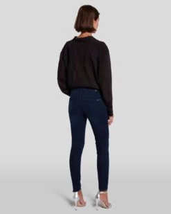 7 For All Mankind Slim Illusion Ankle Skinny In Twilight Blue -7 For All Mankind AU8121467A SXTB 4