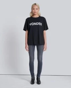 7 For All Mankind Wonder Graphic Tee In Black 8 7 For All Mankind Wonder Graphic Tee In Black -7 For All Mankind b5448845445f718ec8d5bfb370d934cd