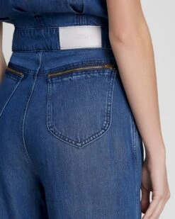 7 For All Mankind Denim Lustre Sleeveless Balloon Jumpsuit In Dark Indigo 8 7 For All Mankind Denim Lustre Sleeveless Balloon Jumpsuit In Dark Indigo -7 For All Mankind b5be6083706567faa1e827b71c523062