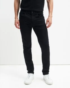 7 For All Mankind Luxe Performance Plus Slimmy Tapered In Black -7 For All Mankind b6a3bd462f16bd962302ec8ed5190563